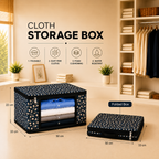 Cloth Storage Box (Pack Of 4)